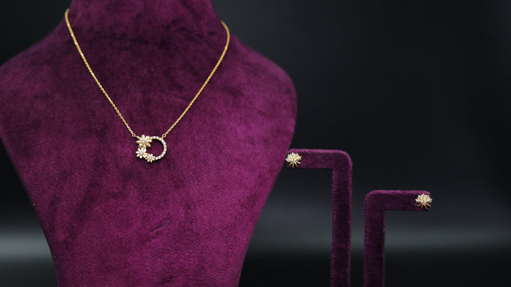 VANYA CHAIN PENDANT SET